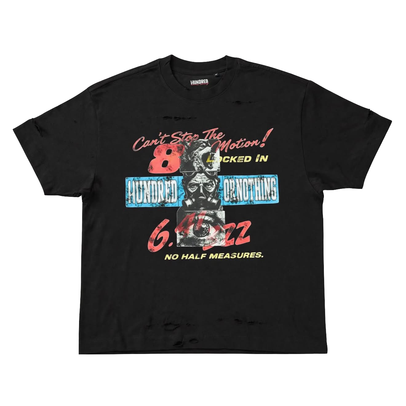The Motion Tee in black